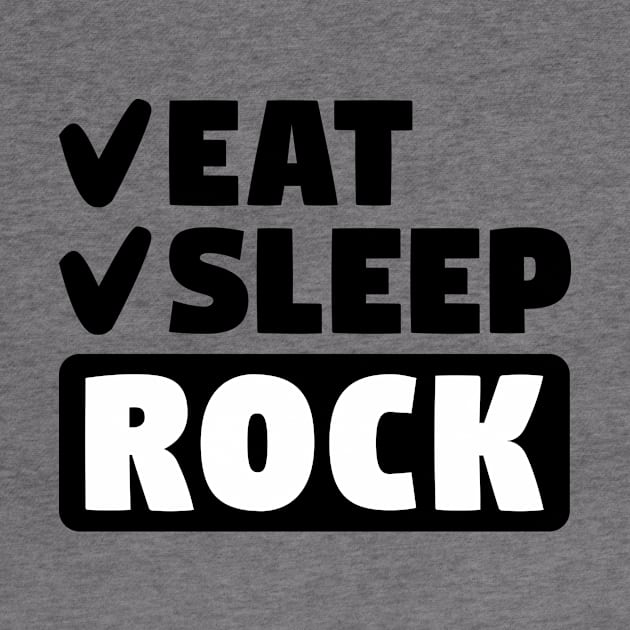 Eat, sleep, rock by colorsplash